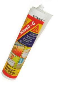 Etansant acrilic si silicon - Sigilant elastic Sikasil C 0.3 l